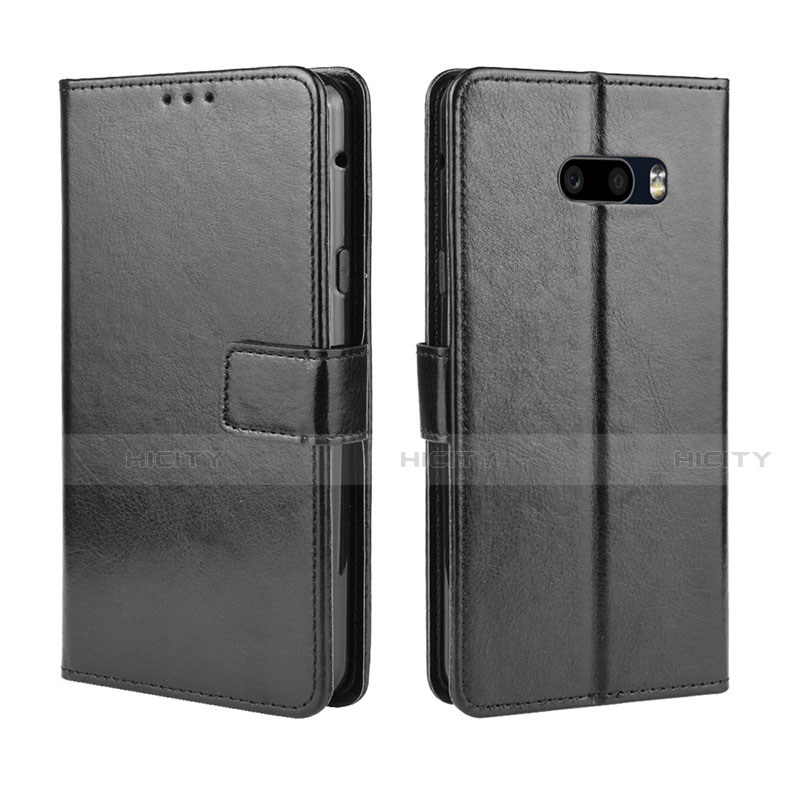 Funda de Cuero Cartera con Soporte Carcasa para LG G8X ThinQ Negro