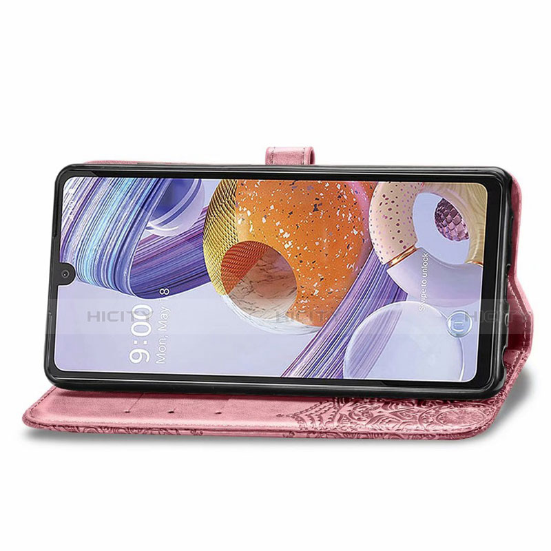 Funda de Cuero Cartera con Soporte Carcasa para LG Stylo 6