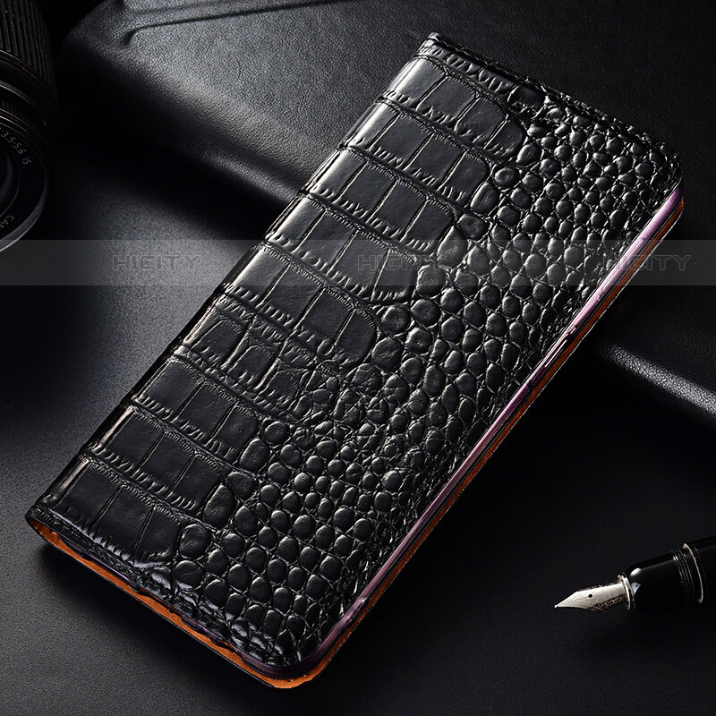 Funda de Cuero Cartera con Soporte Carcasa para OnePlus 7T Pro Negro