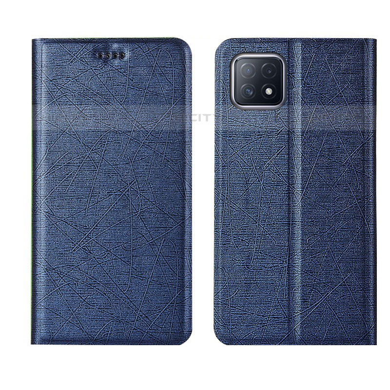 Funda de Cuero Cartera con Soporte Carcasa para Oppo A53 5G