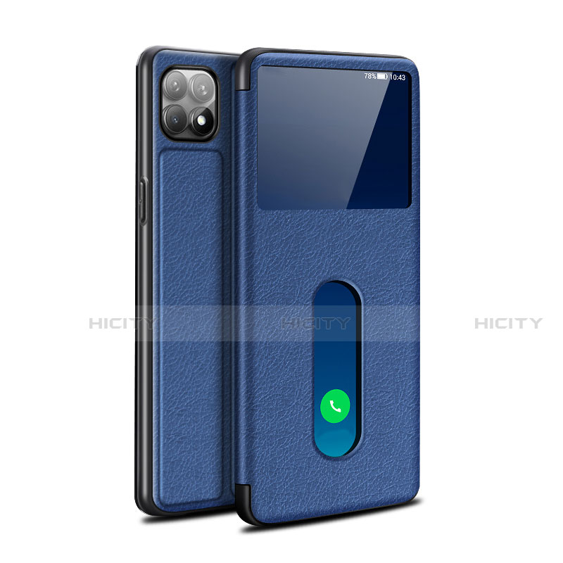 Funda de Cuero Cartera con Soporte Carcasa para Oppo Reno4 SE 5G