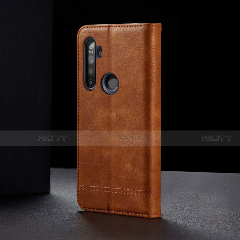 Funda de Cuero Cartera con Soporte Carcasa para Realme 5 Pro