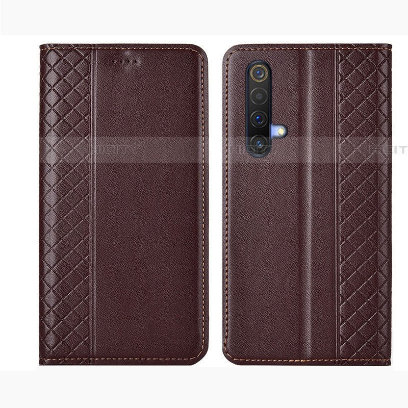 Funda de Cuero Cartera con Soporte Carcasa para Realme X50 5G