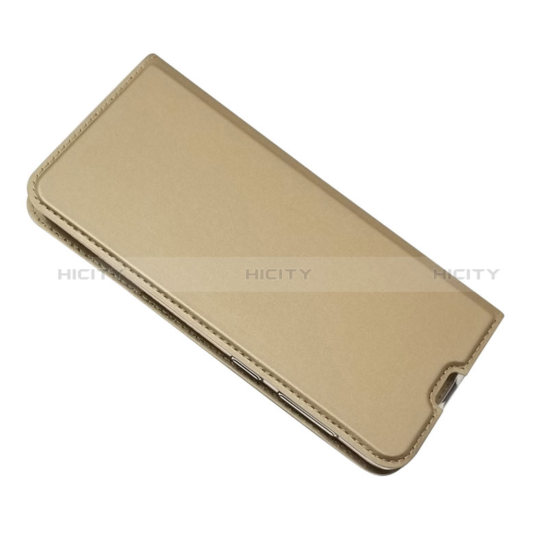 Funda de Cuero Cartera con Soporte Carcasa para Samsung Galaxy A50S Oro