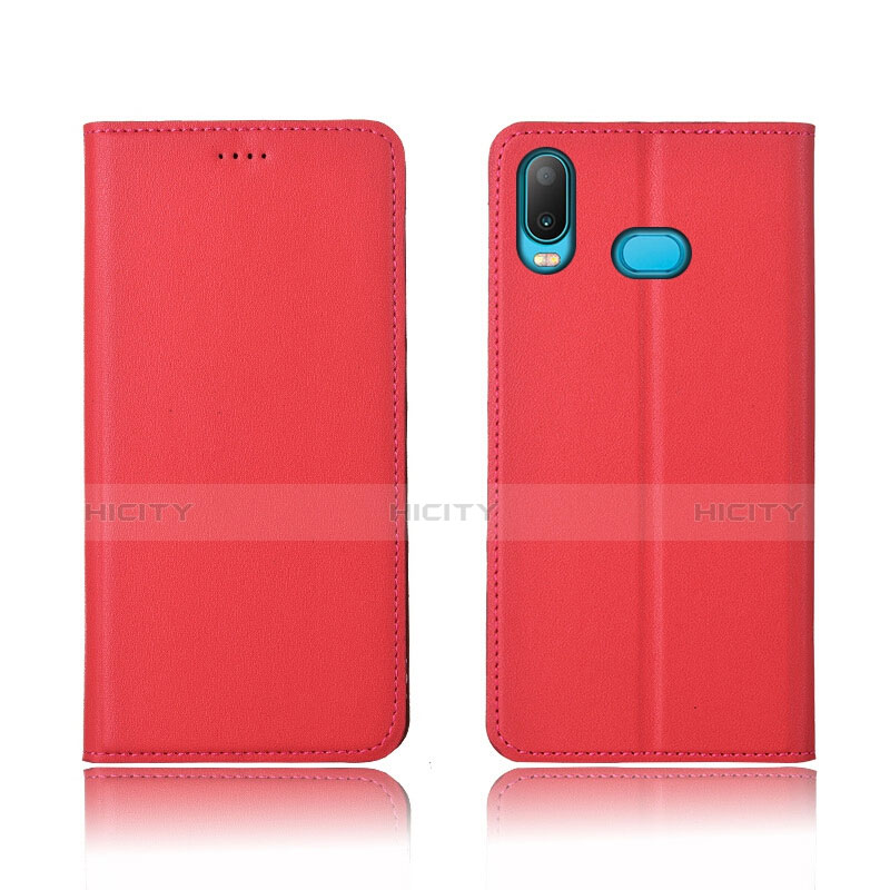 Funda de Cuero Cartera con Soporte Carcasa para Samsung Galaxy A6s