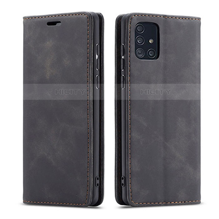 Funda de Cuero Cartera con Soporte Carcasa para Samsung Galaxy A71 5G