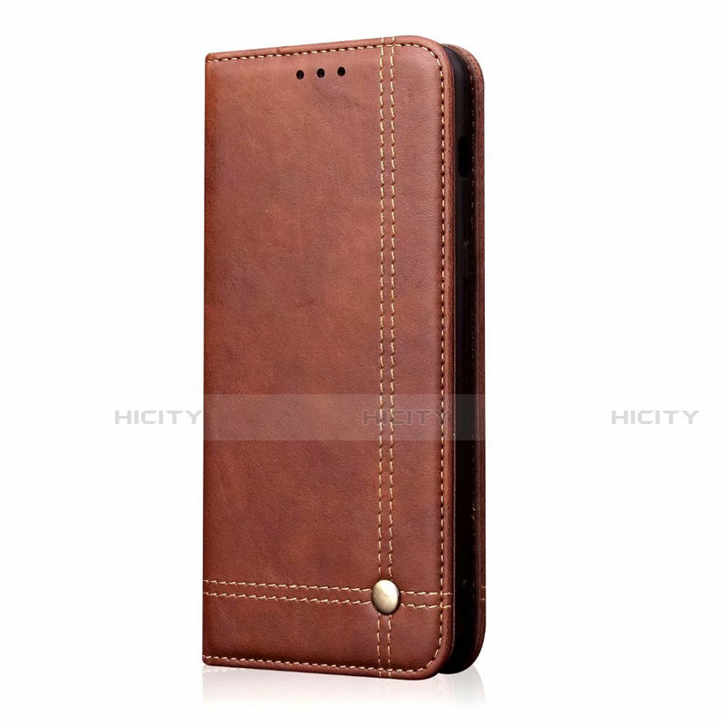 Funda de Cuero Cartera con Soporte Carcasa para Samsung Galaxy M31 Prime Edition Marron