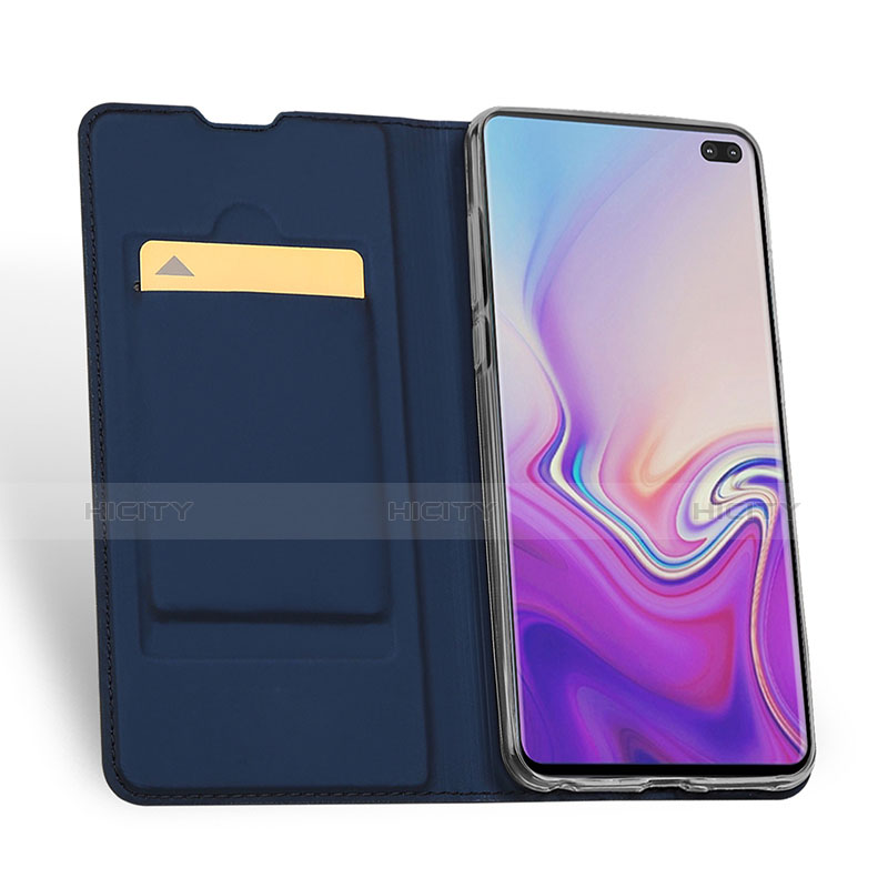 Funda de Cuero Cartera con Soporte Carcasa para Samsung Galaxy S10 Plus