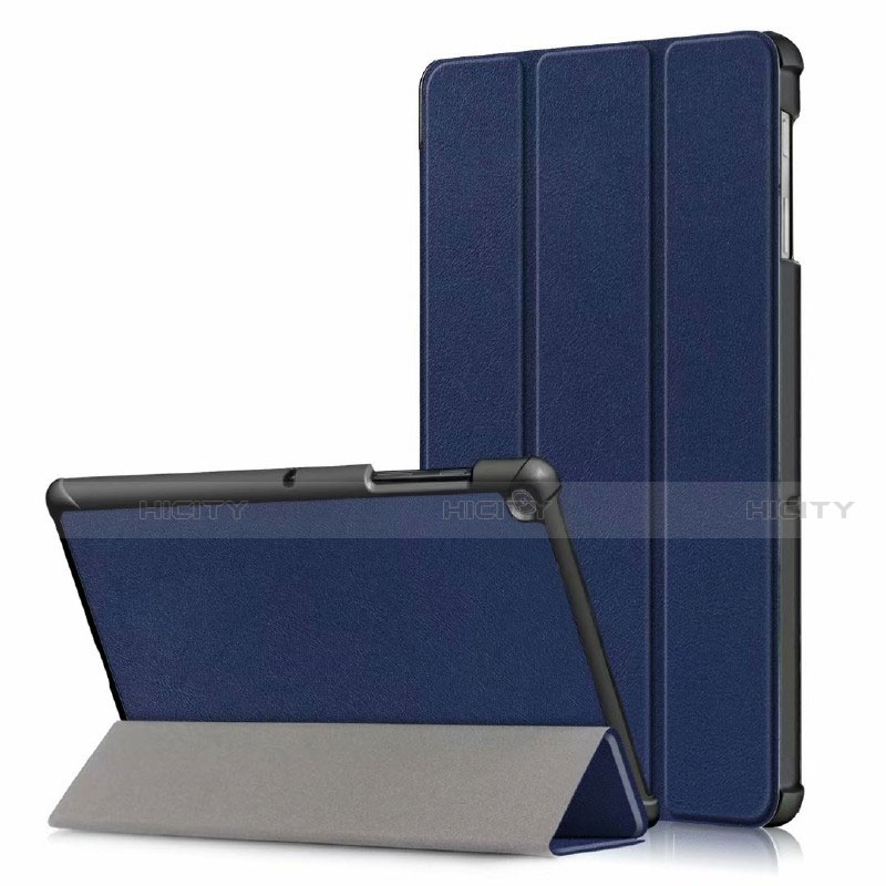 Funda de Cuero Cartera con Soporte Carcasa para Samsung Galaxy Tab S5e 4G 10.5 SM-T725 Azul