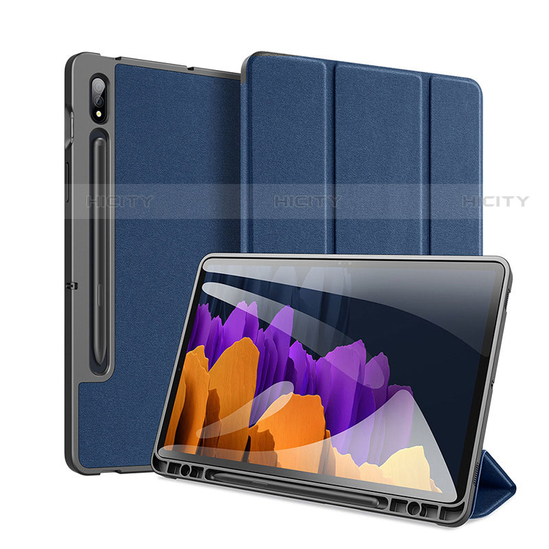 Funda de Cuero Cartera con Soporte Carcasa para Samsung Galaxy Tab S7 11 Wi-Fi SM-T870