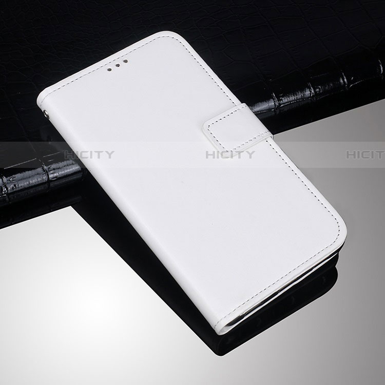 Funda de Cuero Cartera con Soporte Carcasa para Sony Xperia 10 Plus Blanco