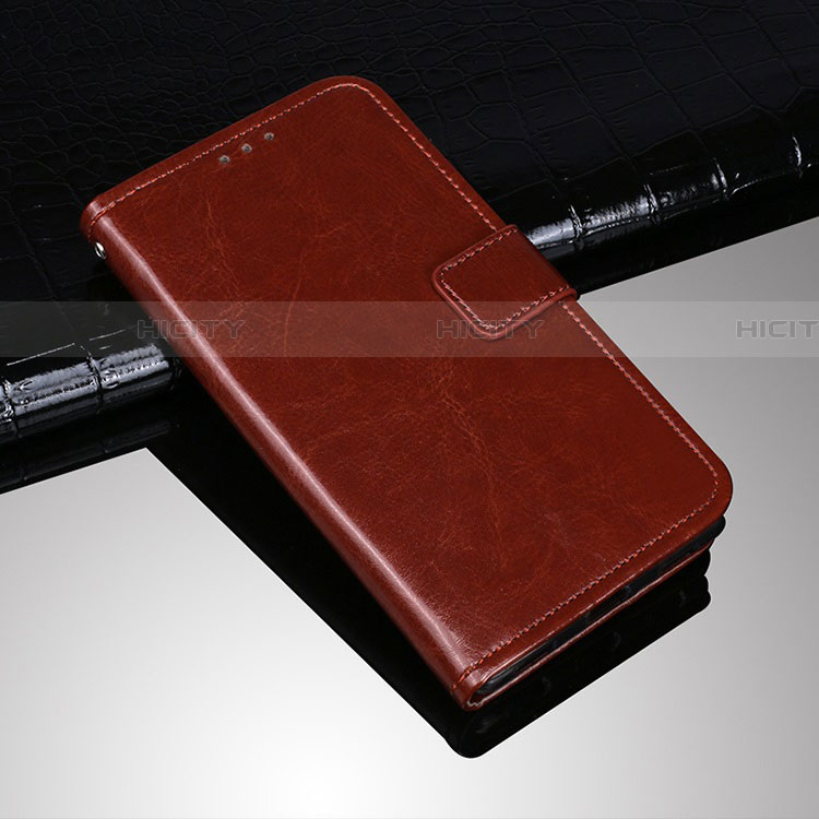 Funda de Cuero Cartera con Soporte Carcasa para Sony Xperia 10 Plus Marron