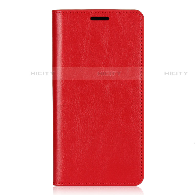 Funda de Cuero Cartera con Soporte Carcasa para Sony Xperia XZ2 Rojo