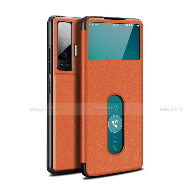 Funda de Cuero Cartera con Soporte Carcasa para Vivo X50 5G