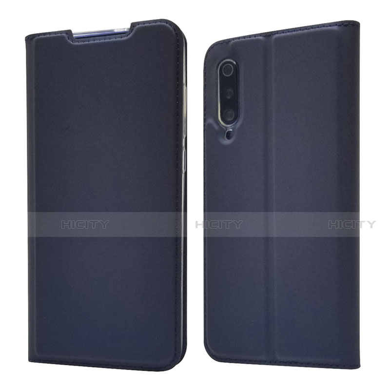 Funda de Cuero Cartera con Soporte Carcasa para Xiaomi Mi 9 Lite Azul