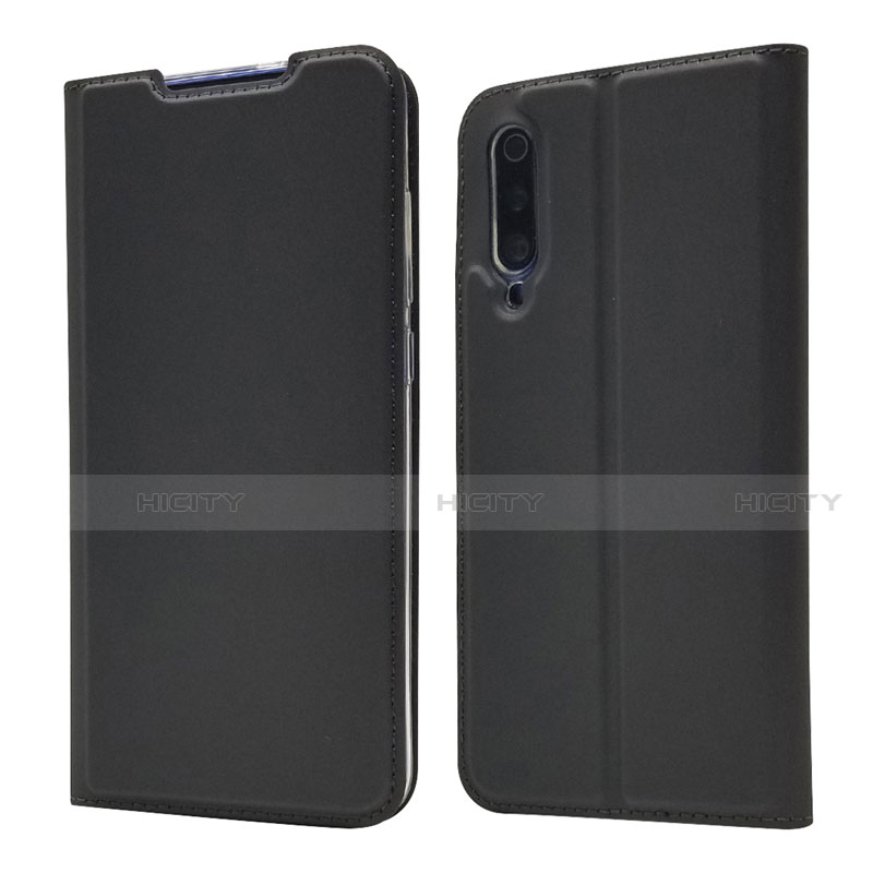 Funda de Cuero Cartera con Soporte Carcasa para Xiaomi Mi 9 Lite Negro