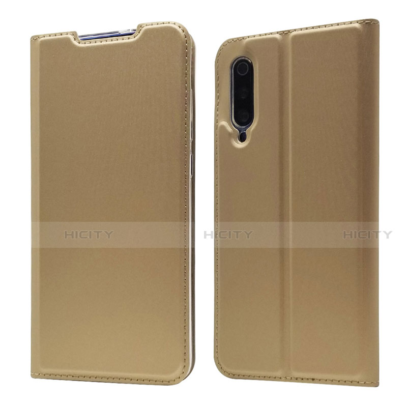 Funda de Cuero Cartera con Soporte Carcasa para Xiaomi Mi 9 Pro Oro