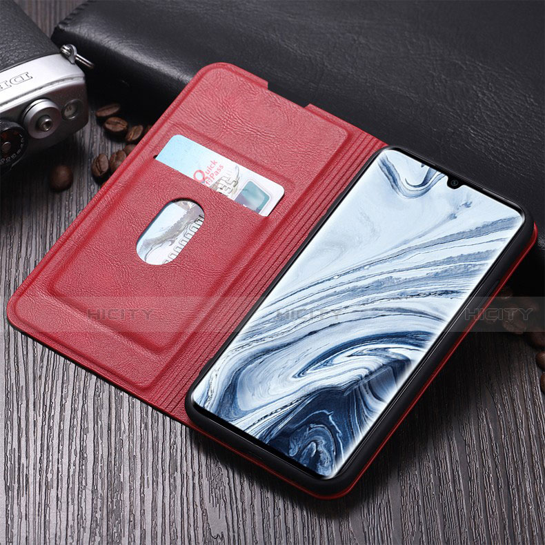 Funda de Cuero Cartera con Soporte Carcasa para Xiaomi Mi Note 10