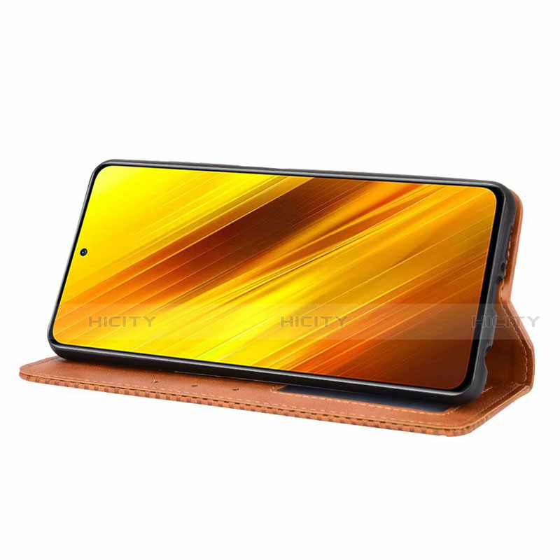 Funda de Cuero Cartera con Soporte Carcasa para Xiaomi Poco X3