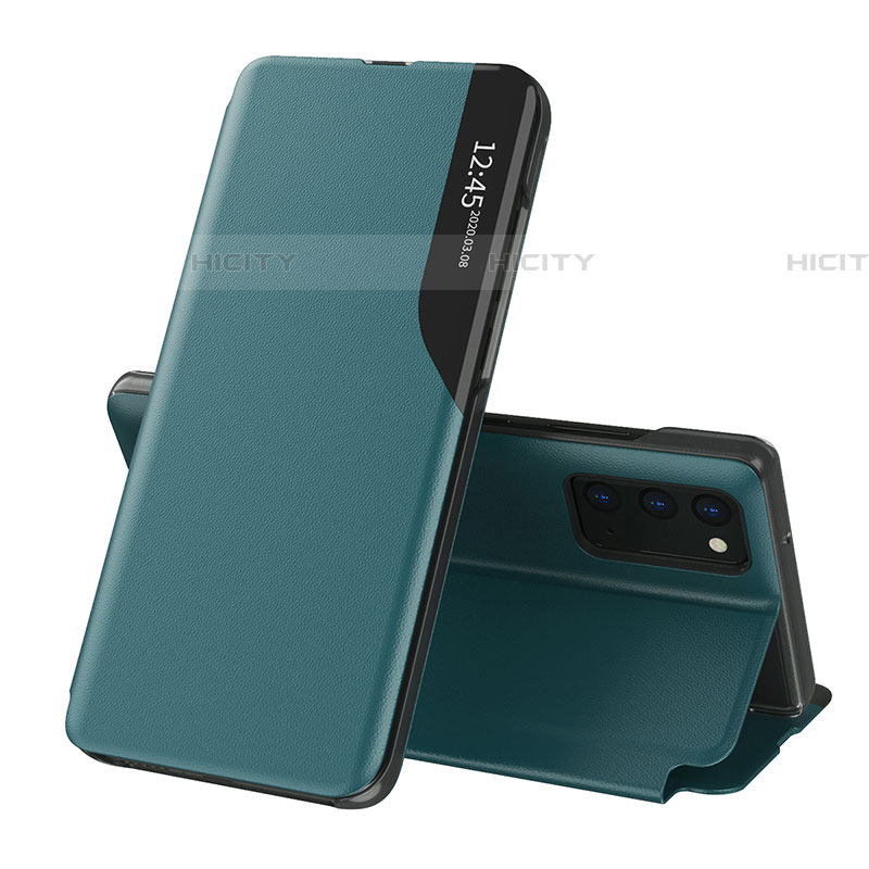 Funda de Cuero Cartera con Soporte Carcasa QH1 para Samsung Galaxy A03s