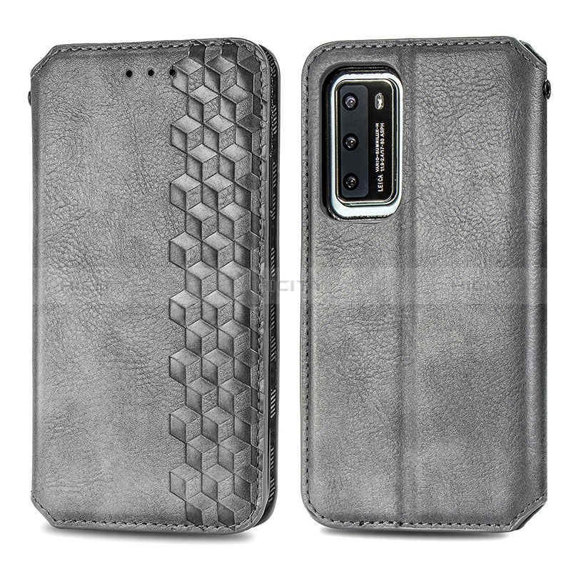 Funda de Cuero Cartera con Soporte Carcasa S01D para Huawei P40