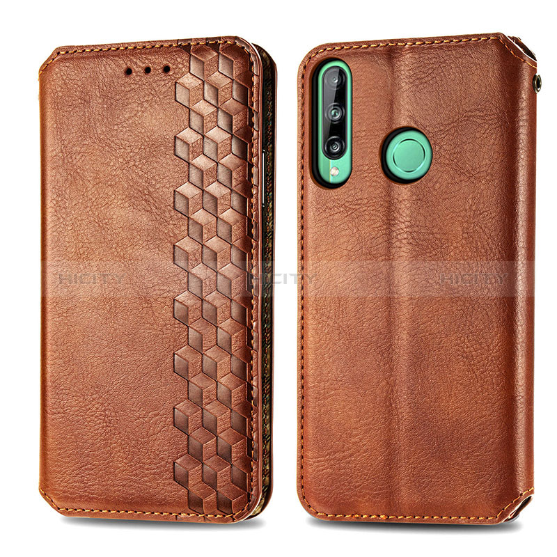 Funda de Cuero Cartera con Soporte Carcasa S01D para Huawei P40 Lite E