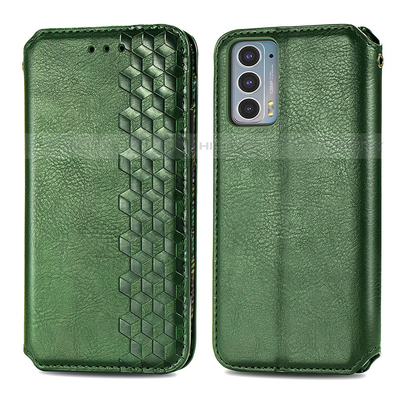 Funda de Cuero Cartera con Soporte Carcasa S01D para Motorola Moto Edge Lite 5G