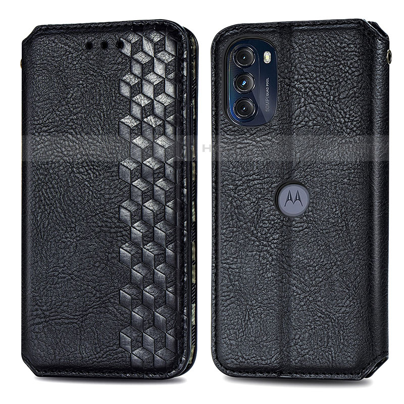 Funda de Cuero Cartera con Soporte Carcasa S01D para Motorola Moto G 5G (2022)