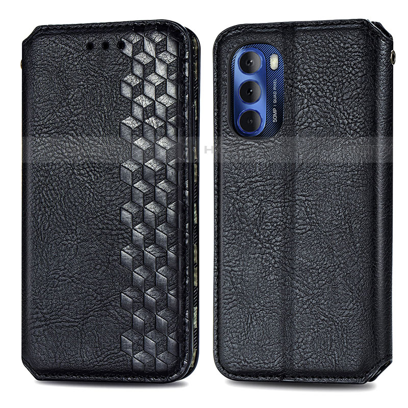 Funda de Cuero Cartera con Soporte Carcasa S01D para Motorola Moto G Stylus (2022) 5G