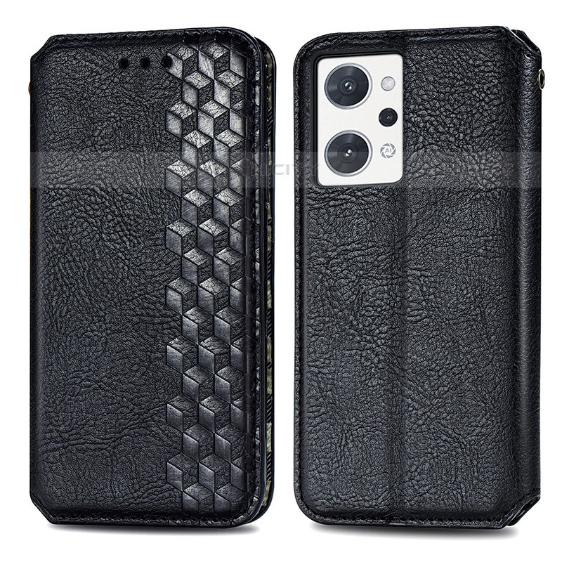 Funda de Cuero Cartera con Soporte Carcasa S01D para Oppo Reno7 A