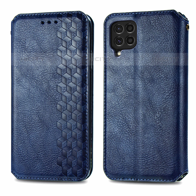 Funda de Cuero Cartera con Soporte Carcasa S01D para Samsung Galaxy M62 4G