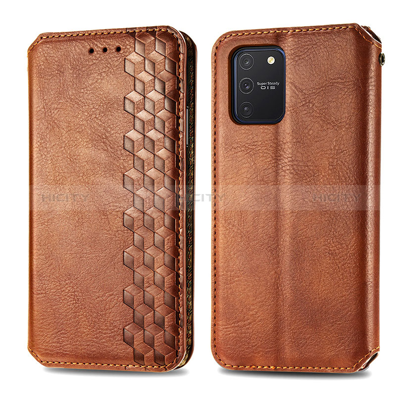 Funda de Cuero Cartera con Soporte Carcasa S01D para Samsung Galaxy S10 Lite