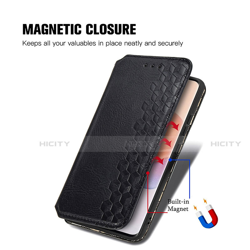 Funda de Cuero Cartera con Soporte Carcasa S01D para Xiaomi Mi 12 5G