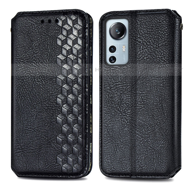 Funda de Cuero Cartera con Soporte Carcasa S01D para Xiaomi Mi 12 Lite 5G