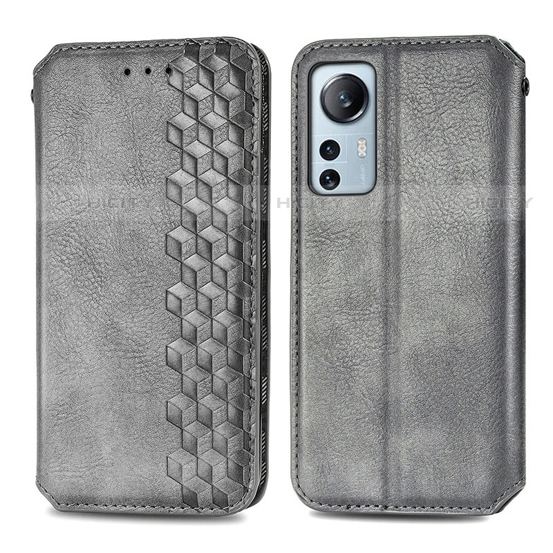 Funda de Cuero Cartera con Soporte Carcasa S01D para Xiaomi Mi 12S Pro 5G