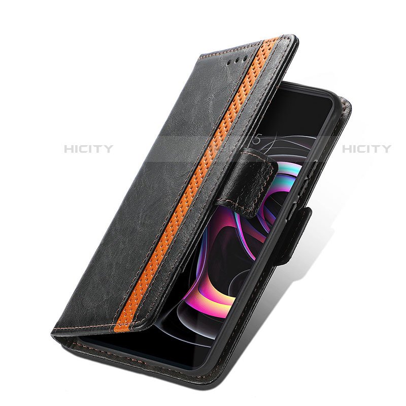 Funda de Cuero Cartera con Soporte Carcasa S02D para Motorola Moto Edge 20 Pro 5G