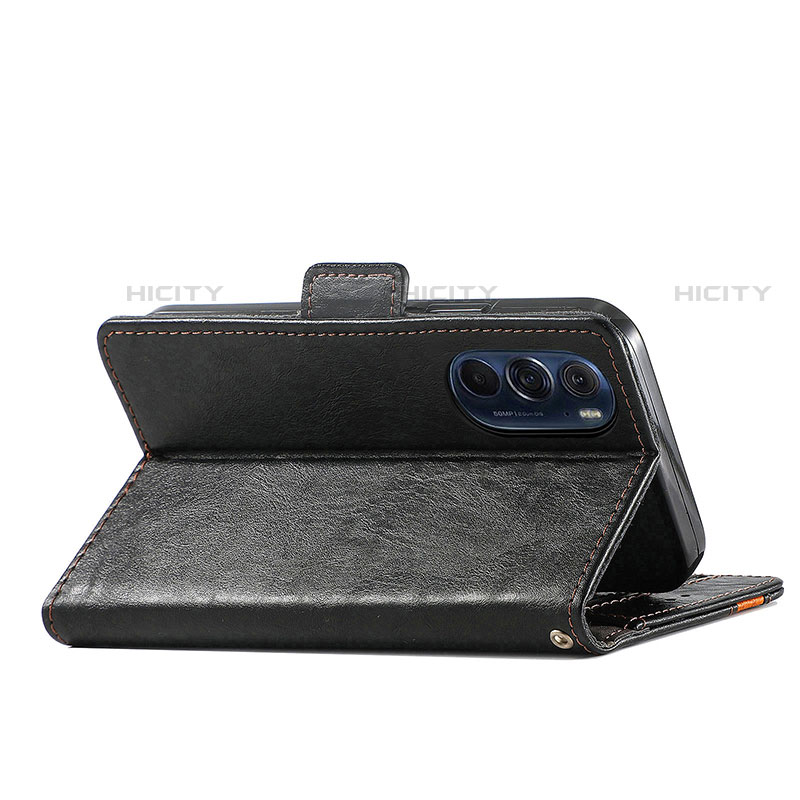 Funda de Cuero Cartera con Soporte Carcasa S02D para Motorola Moto Edge X30 5G