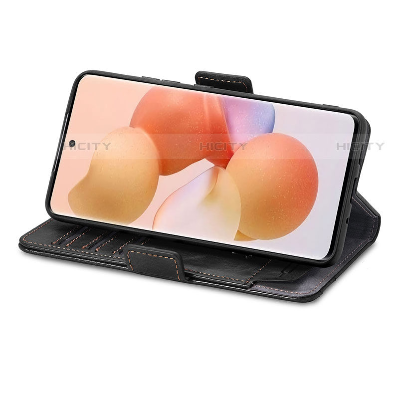 Funda de Cuero Cartera con Soporte Carcasa S02D para Xiaomi Mi 12 Pro 5G