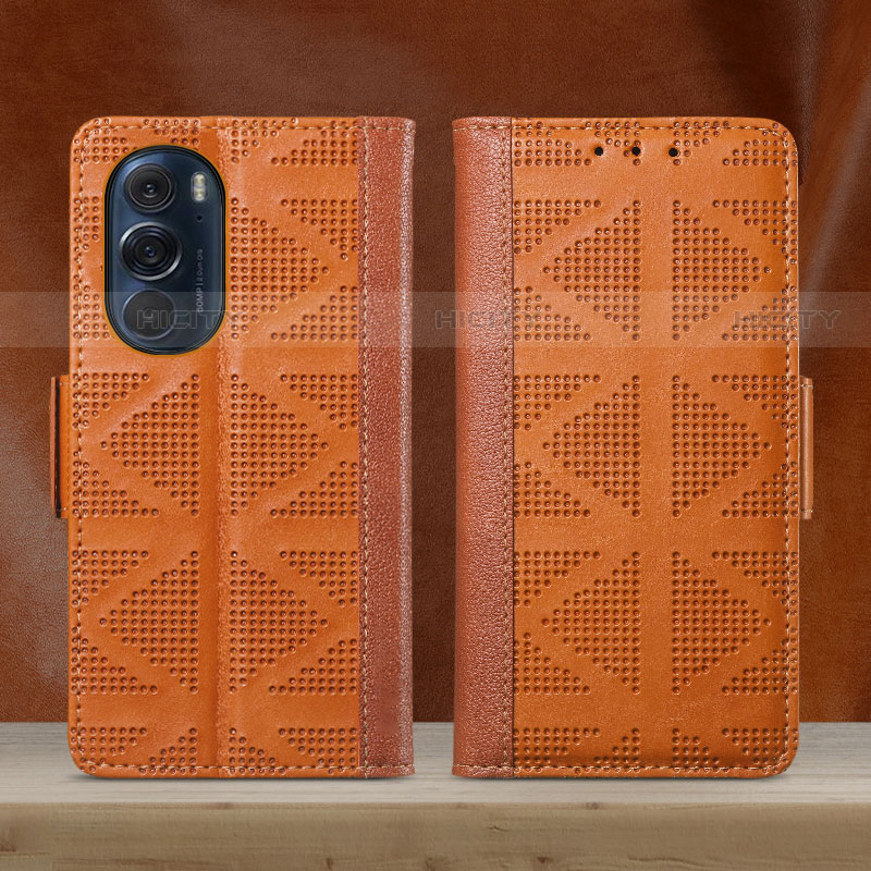 Funda de Cuero Cartera con Soporte Carcasa S03D para Motorola Moto Edge X30 5G