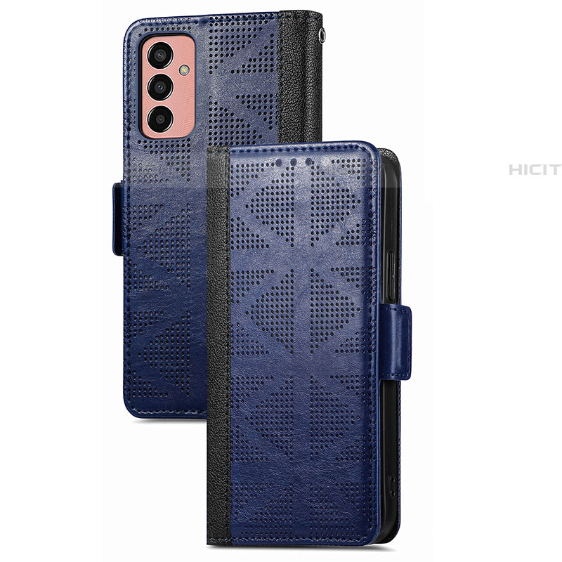 Funda de Cuero Cartera con Soporte Carcasa S03D para Samsung Galaxy M13 4G