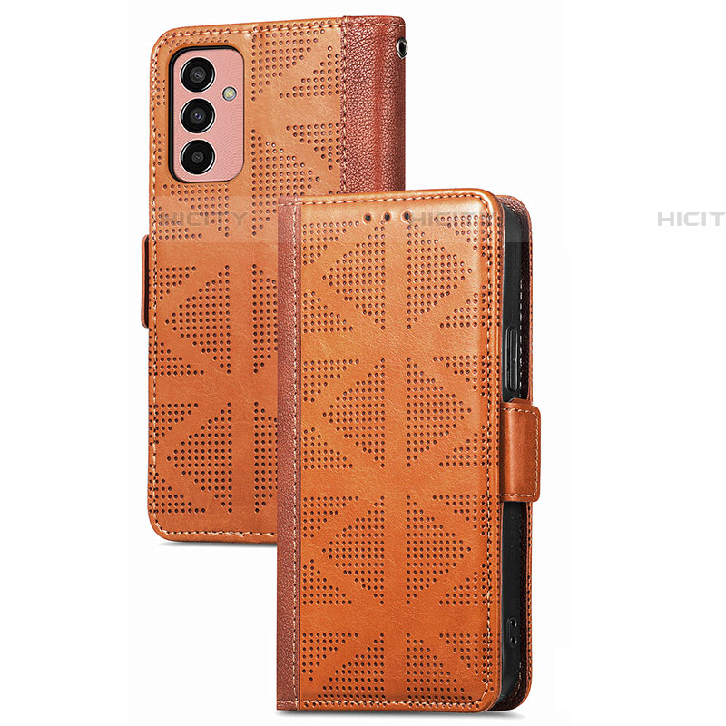 Funda de Cuero Cartera con Soporte Carcasa S03D para Samsung Galaxy M13 4G