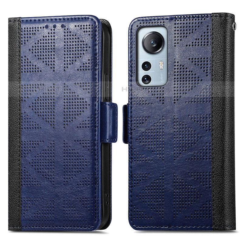 Funda de Cuero Cartera con Soporte Carcasa S03D para Xiaomi Mi 12S 5G