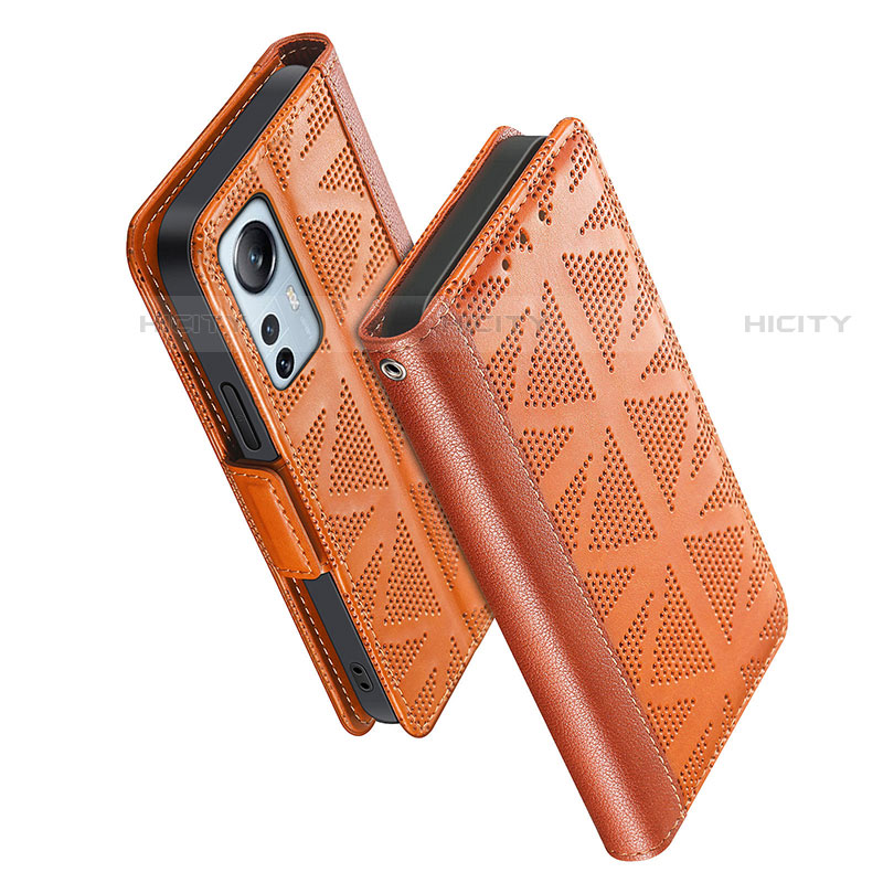 Funda de Cuero Cartera con Soporte Carcasa S03D para Xiaomi Mi 12S Pro 5G