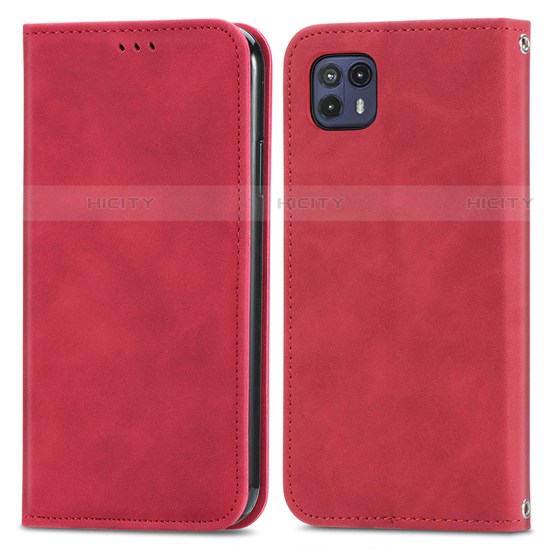 Funda de Cuero Cartera con Soporte Carcasa S04D para Motorola Moto G50 5G