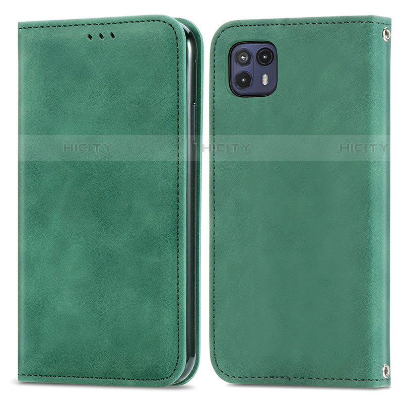 Funda de Cuero Cartera con Soporte Carcasa S04D para Motorola Moto G50 5G