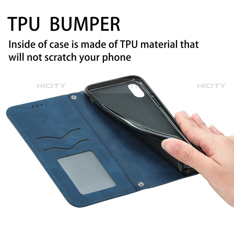 Funda de Cuero Cartera con Soporte Carcasa S04D para Samsung Galaxy S21 Plus 5G