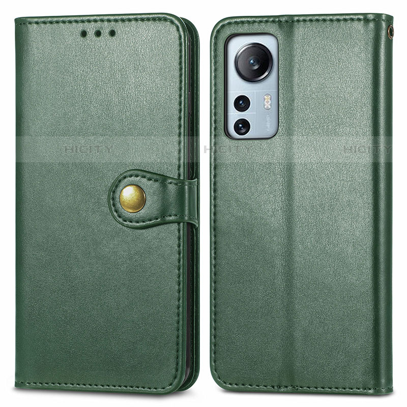 Funda de Cuero Cartera con Soporte Carcasa S04D para Xiaomi Mi 12S Pro 5G