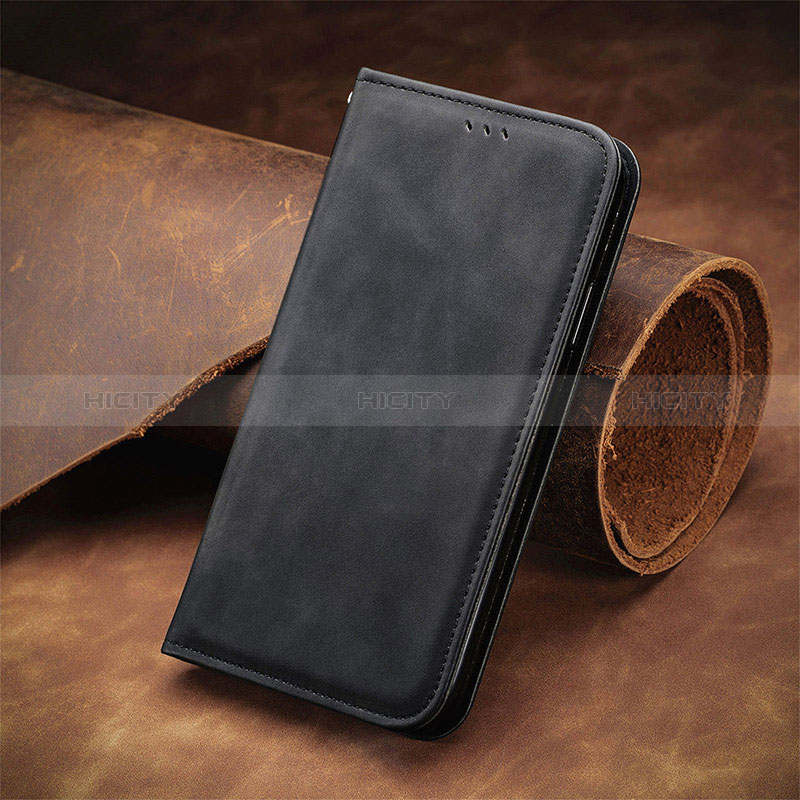 Funda de Cuero Cartera con Soporte Carcasa S04D para Xiaomi Redmi Note 9T 5G