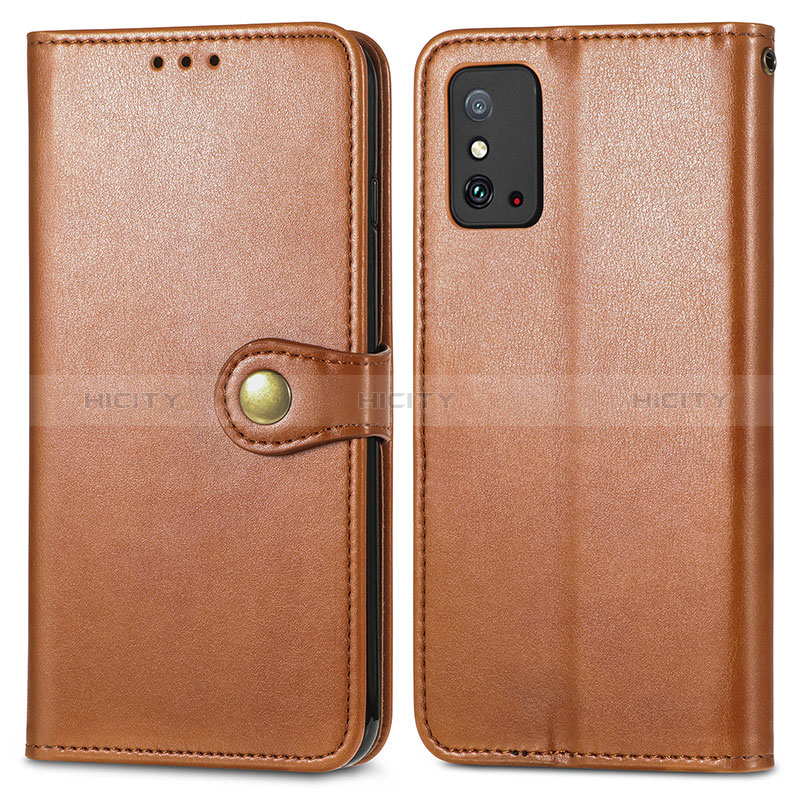 Funda de Cuero Cartera con Soporte Carcasa S05D para Huawei Honor X10 Max 5G