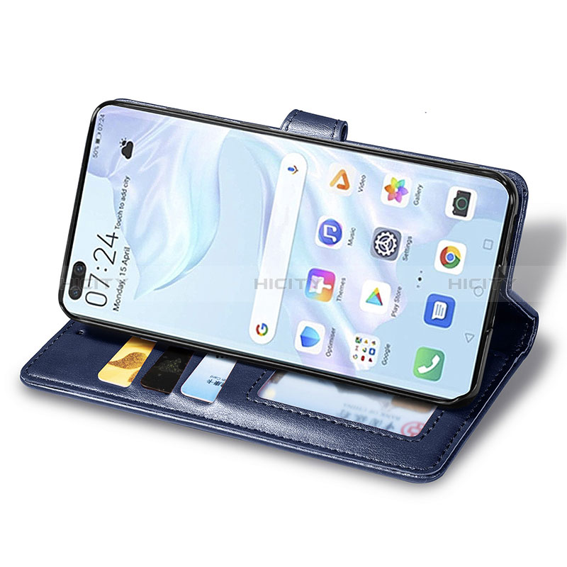 Funda de Cuero Cartera con Soporte Carcasa S05D para Huawei P40